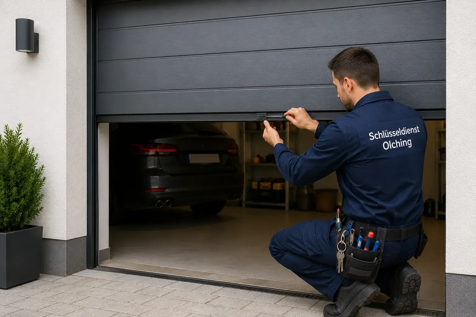Garagenöffnung in Olching durch Schlüsseldienst Olching
